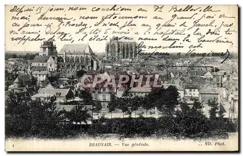 Cartes postales Beauvais Vue Generale