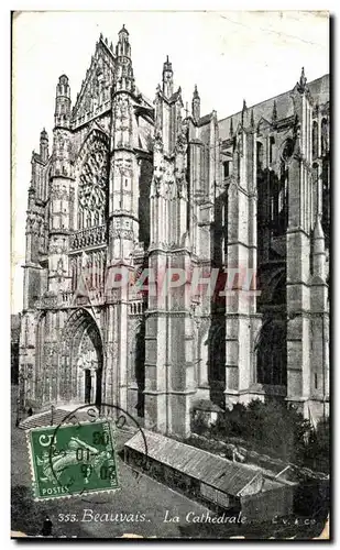 Cartes postales Beauvais La Cathedrale