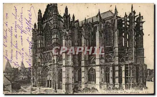 Ansichtskarte AK Beauvais La Cathedrale Vue Generale