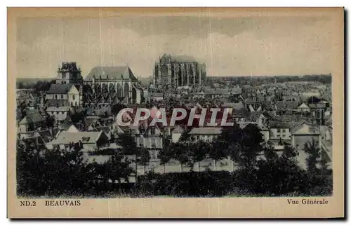 Cartes postales Beauvais Vue Generale