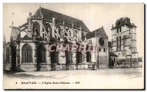 Cartes postales Beauvais L Eglise Saint Etienne