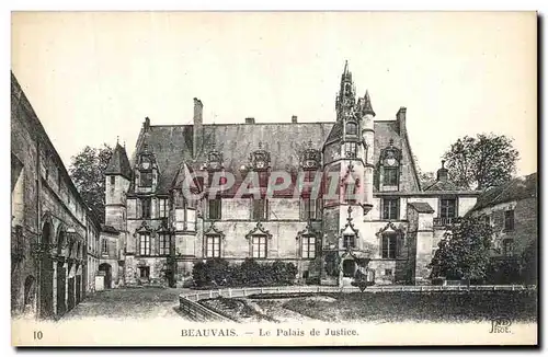 Cartes postales Beauvais Le Palais de Justice