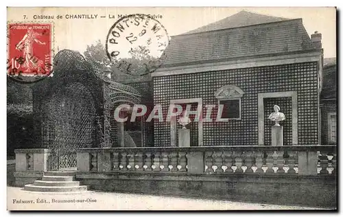 Cartes postales Chateau de Chantilly La Maison de Sylvie