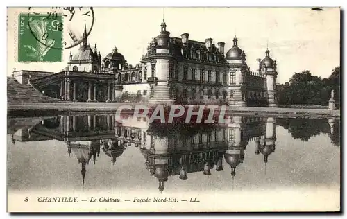 Ansichtskarte AK Chantilly Le Chateau Facade Nord Est