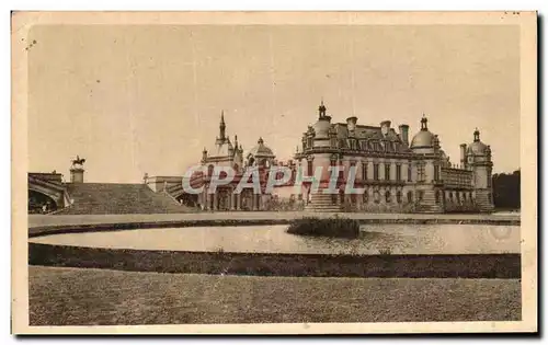 Ansichtskarte AK Chateau de Chantilly Vue prise du parterre