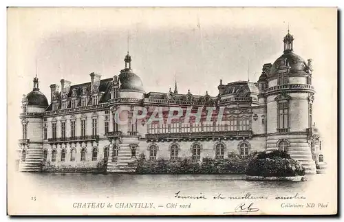 Ansichtskarte AK Chateau de Chantilly Cote nord