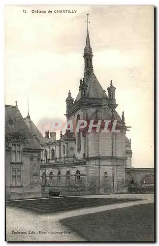 Cartes postales Chateau de Chantilly