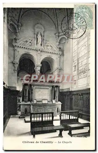 Cartes postales Chateau De Chantilly La Chapelle