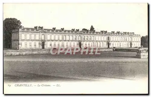 Cartes postales Chantilly Le Chateau