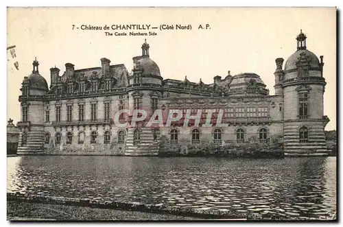 Cartes postales Chateau de Chantilly