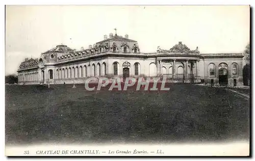 Ansichtskarte AK Chateau de Chantilly Les Grandes ecuries