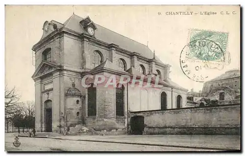 Cartes postales Chantilly L Eglise