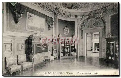 Ansichtskarte AK Chateau de Chantilly L antichambre