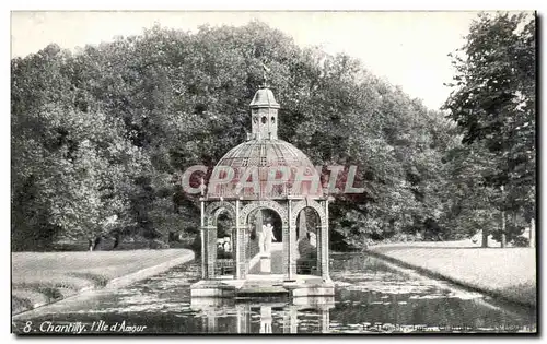 Cartes postales Chantilly I lle d amour