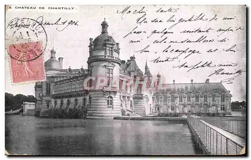 Cartes postales Chateau de Chantilly