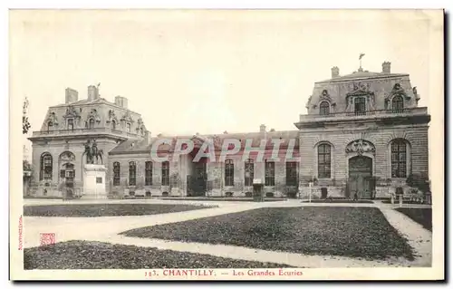 Cartes postales Chantilly Les Grandes ecuries