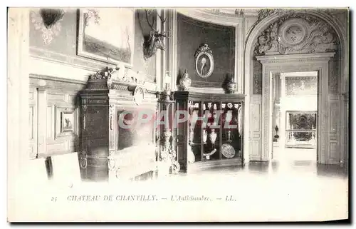 Ansichtskarte AK Chateau de Chantilly L Antichambre