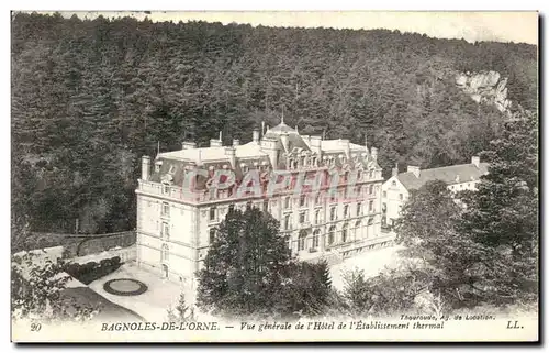 Cartes postales Bagnoles de l Orne Vue generale de l etablissement thermal