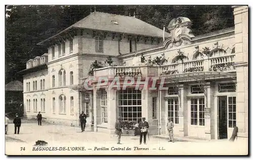 Cartes postales Bagnoles de l Orne Pavillon Central des thermes