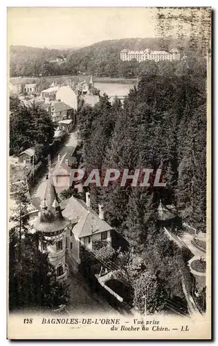 Cartes postales Bagnoles de l Orne Vue Prise du rocher du chien