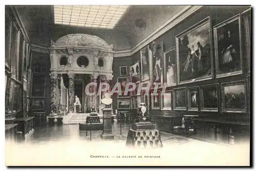 Ansichtskarte AK Chantilly La Galerie de peinture