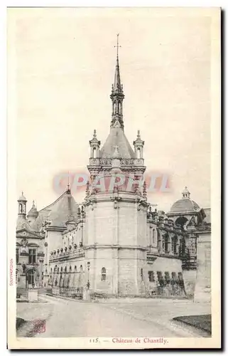 Cartes postales Chateau De Chantilly