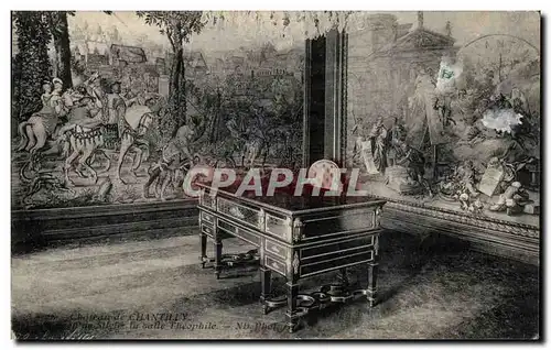 Cartes postales Chateau De Chantilly Salle theophile