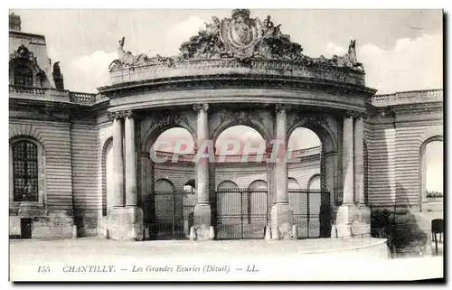 Cartes postales Chantilly Les Grandes ecuries