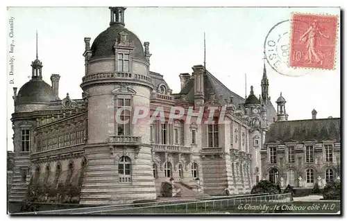 Cartes postales Chantilly Le chateau