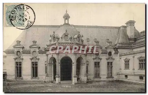 Cartes postales Chantilly Chateau Entree du grand vestibule