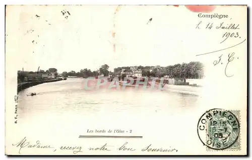 Cartes postales Les bords de l Oise Compiegne