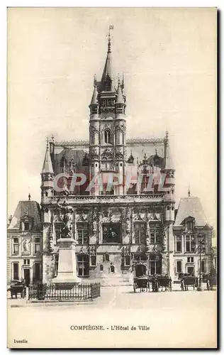 Cartes postales Compiegne L Hotel de Ville