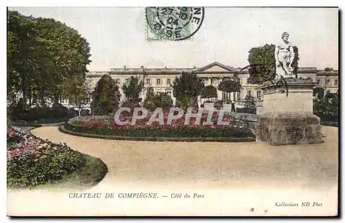 Ansichtskarte AK Chateau de Compiegne Cote du parc