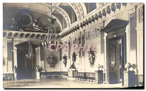 Ansichtskarte AK Compiegne Salle Des gardes