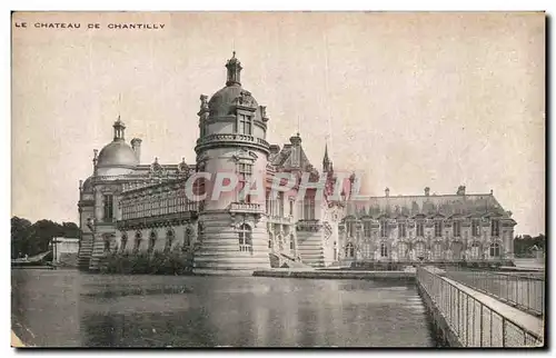 Cartes postales Le Chateau de Chantilly