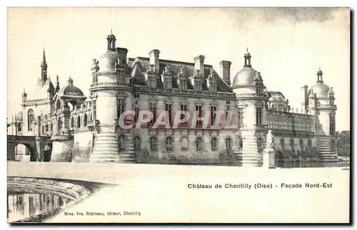 Cartes postales Chantille Chateau de Facade Nord Est