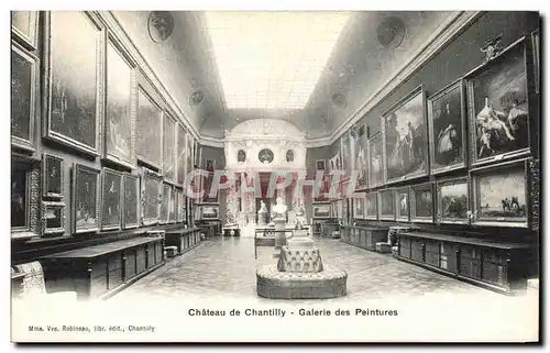 Cartes postales Chantille Chateau de Galerie des Peintures