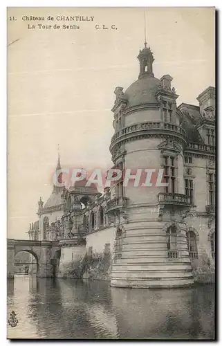 Ansichtskarte AK Chantille Chateau De La Tour de Senlis