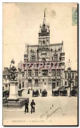 Cartes postales Compiegne L Hotel de Ville