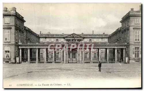 Ansichtskarte AK Chateau de Chantilly La Facade