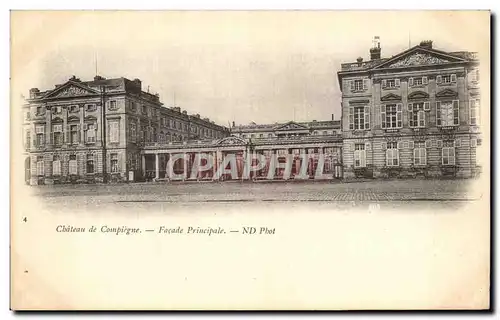 Ansichtskarte AK Compiegne Facade Principale