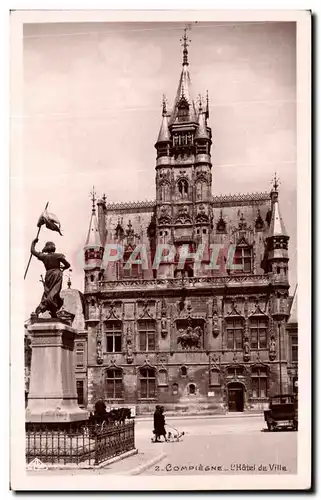 Cartes postales Compiegne L Hotel de Ville