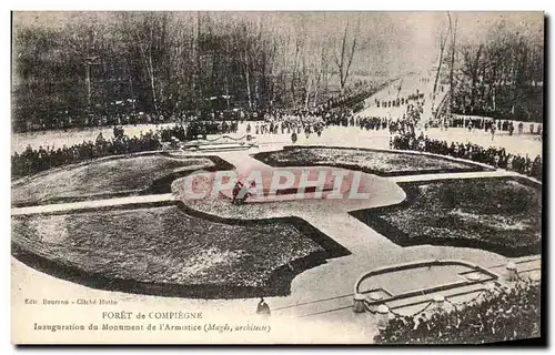 Cartes postales Compiegne Foret de Monument de l Armistice Militaria