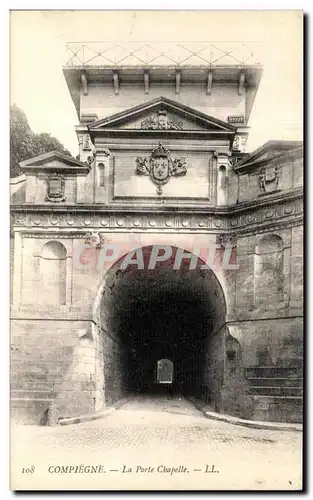 Cartes postales Compiegne La Porte Chapelle