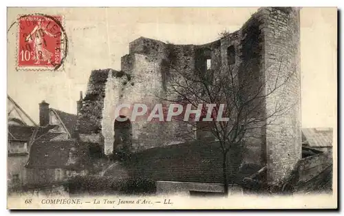 Cartes postales Compiegne La Tour Jeanne d Arc