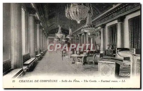 Cartes postales Chateau De Compiegne Salle des Fetes