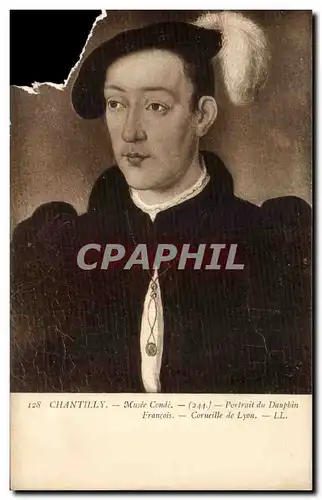 Ansichtskarte AK Chantilly Musee Conde Portrait du Dauphin Francois Corneille de Lyon