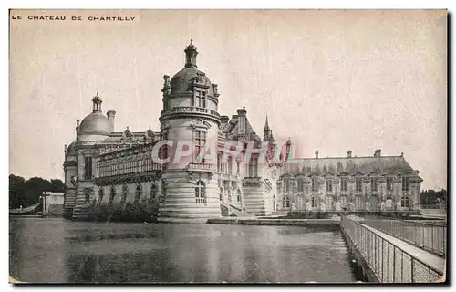 Cartes postales Le Chateau De Chantilly