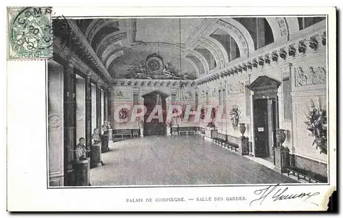 Cartes postales Palais de Compiegne Salle Des Gardes