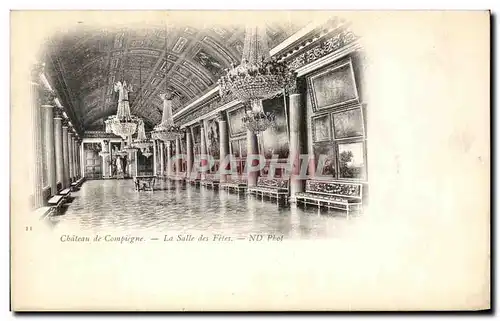 Cartes postales Chateau de Compiegne La Salle des Fetes